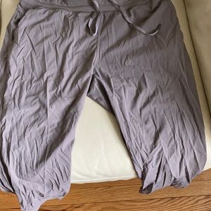 Lululemon pants. Small stain and pilling.